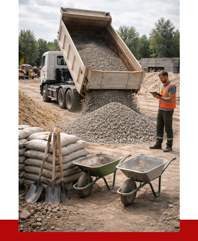 Доставка нерудных материалов в Чебаркуле от 1288 руб. | ПРОНЕРУДЧбр