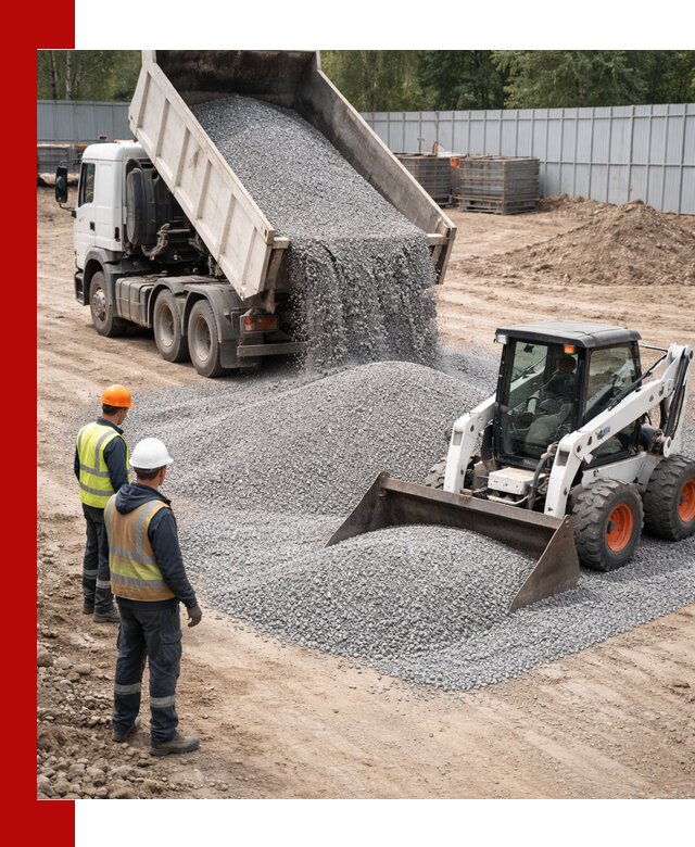 Доставка и продажа гранитного щебня фракции 0-5 в Чебаркуле