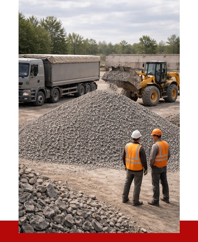 Гранитный щебень фракция 5-20 в Чебаркуле от 4510 руб | ПРОНЕРУДЧбр