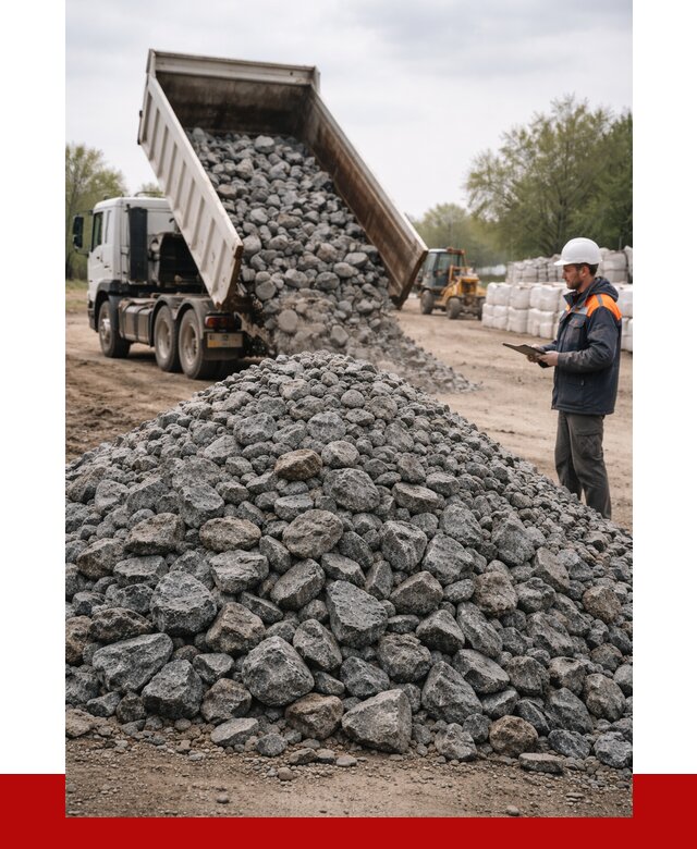 Гранитный щебень фракция 100-200 в Чебаркуле от 4510 р. ПРОНЕРУДЧбр