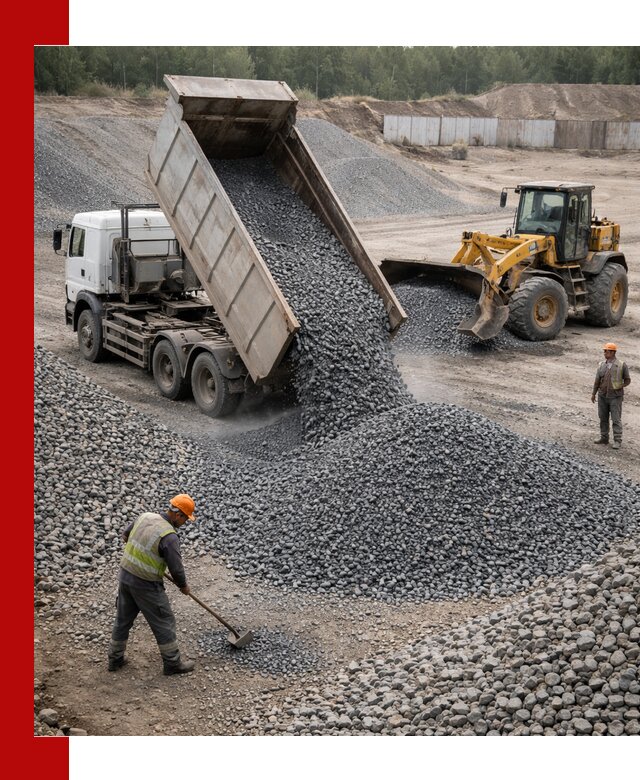Щебень габбро-диабаз фр. 5-20 с доставкой в Чебаркуле