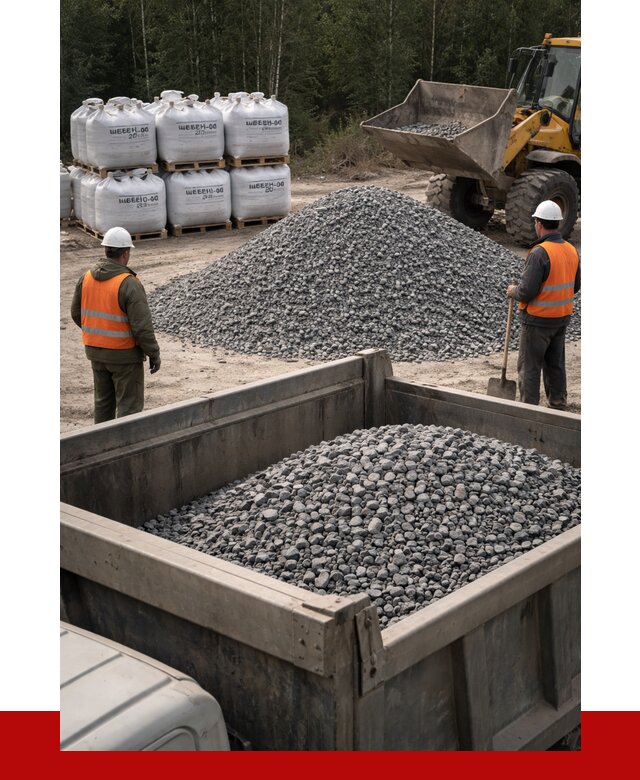 Щебень габбро диабаз 20-40 в Чебаркуле от 3651 руб. | ПРОНЕРУДЧбр