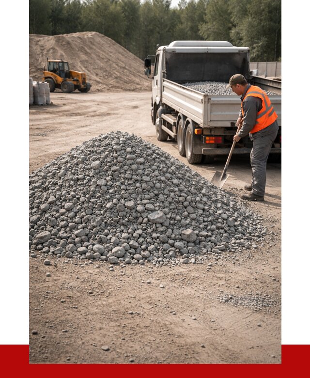 Гравийный щебень фракция 5-10 в Чебаркуле от 2362 р. | ПРОНЕРУДЧбр