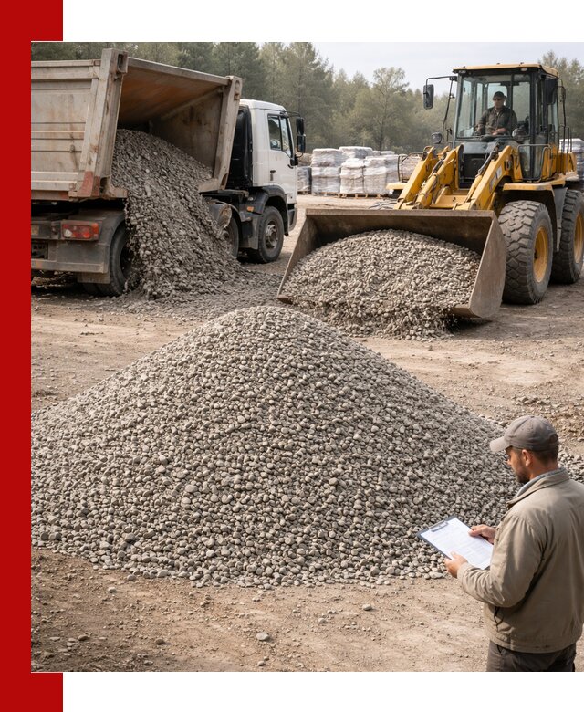 Гравийный щебень фракция 5–10 с доставкой в Чебаркуле