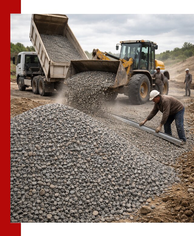 Гравийный щебень фракция 5-20 с доставкой в Чебаркуле