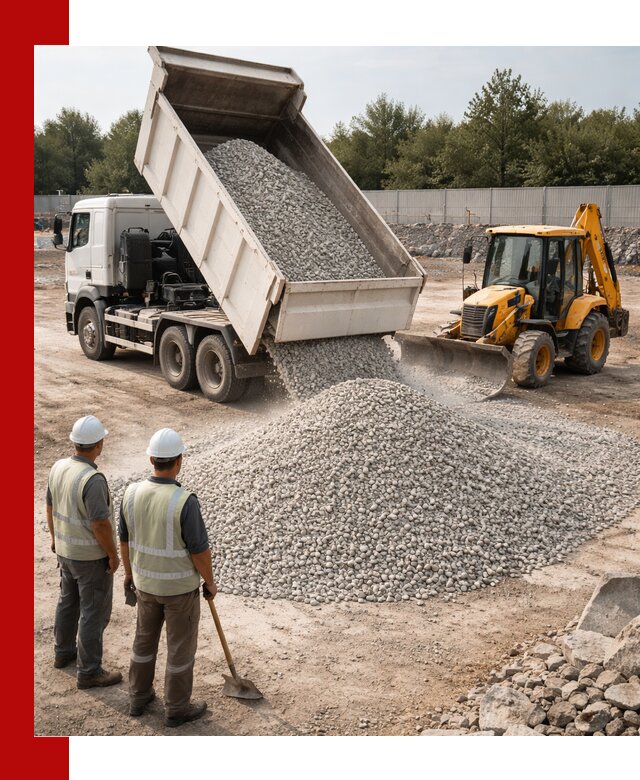 Купить известняковый щебень фракции 5–10 мм с доставкой в Чебаркуле