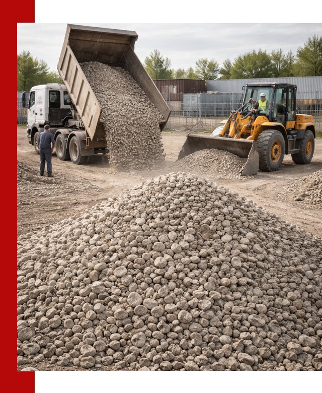 Доломитовый щебень фракции 20–41 с доставкой в Чебаркуле