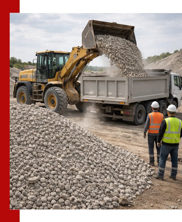 Доломитовый щебень фракция 40–71 доставка и продажа в Чебаркуле