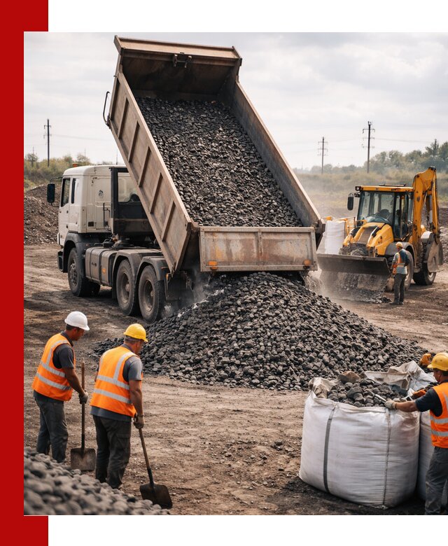 Шлаковый щебень фракция 40-70 с доставкой в Чебаркуле