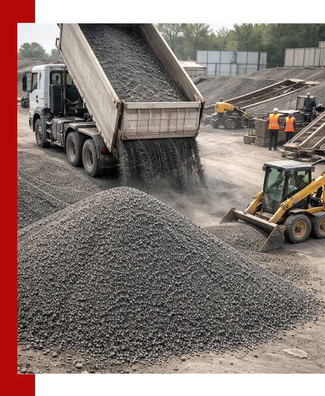 Вторичный щебень фракция 0–5 с доставкой в Чебаркуле