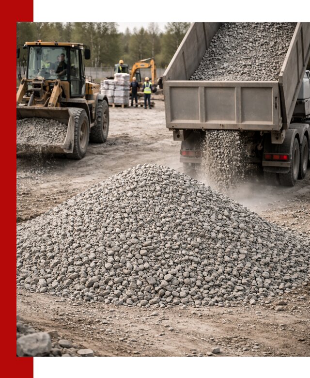 Вторичный щебень фракции 5-20 в Чебаркуле — доставка и продажа крупнотоннажно