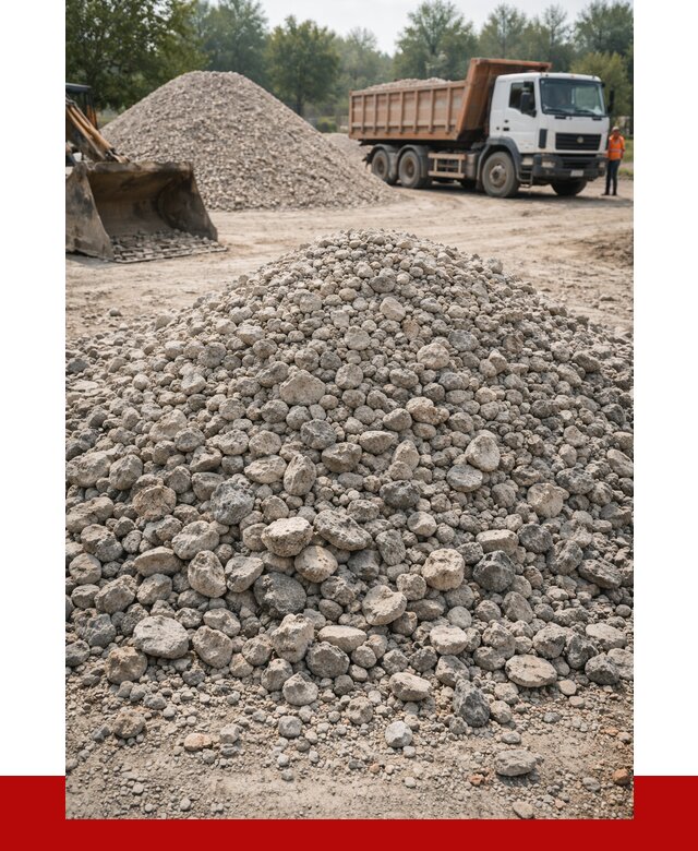 Вторичный щебень фракция 20-40 в Чебаркуле от 2362 р ПРОНЕРУДЧбр