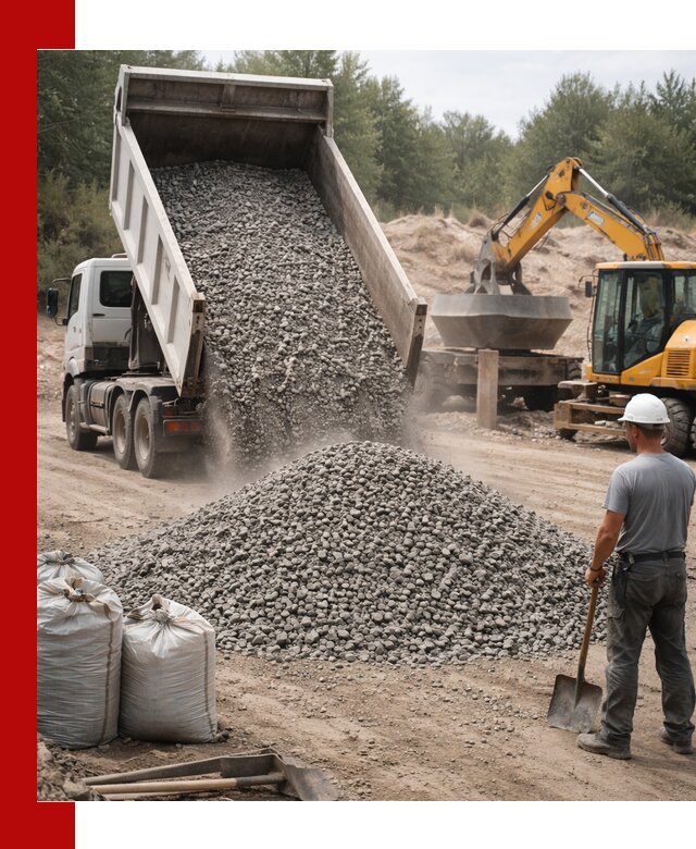Доставка и продажа бетонного щебня в Чебаркуле