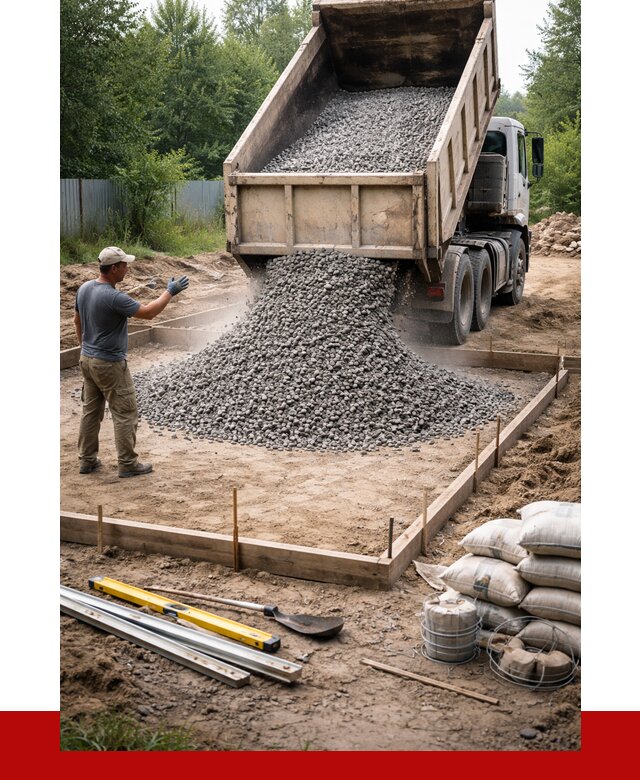 Купить щебень для фундамента в Чебаркуле от 4832 р. | ПРОНЕРУДЧбр