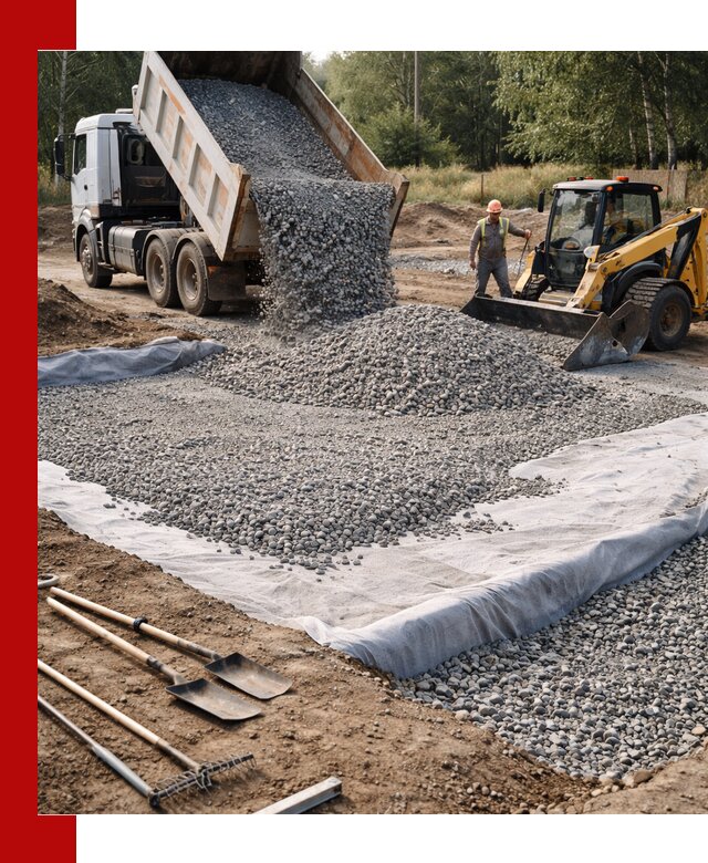 Щебень для фундамента с доставкой в Чебаркуле