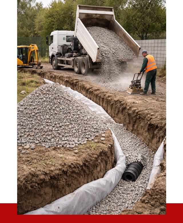 Щебень для дренажа в Чебаркуле от 1986 р., ПРОНЕРУДЧбр доставка