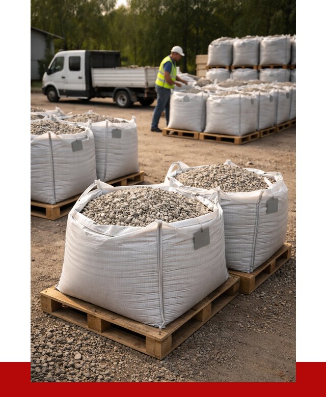 Щебень в мешках с доставкой в Чебаркуле от 4510 р. | ПРОНЕРУДЧбр