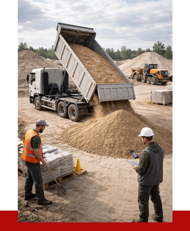 Карьерный песок с доставкой в Чебаркуле от 3865 р. ПРОНЕРУДЧбр