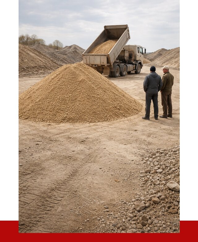 Карьерный песок крупнозернистый в Чебаркуле от 9126 р | ПРОНЕРУДЧбр