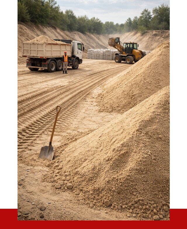 Карьерный песок мелкозернистый в Чебаркуле от 9663 р. | ПРОНЕРУДЧбр