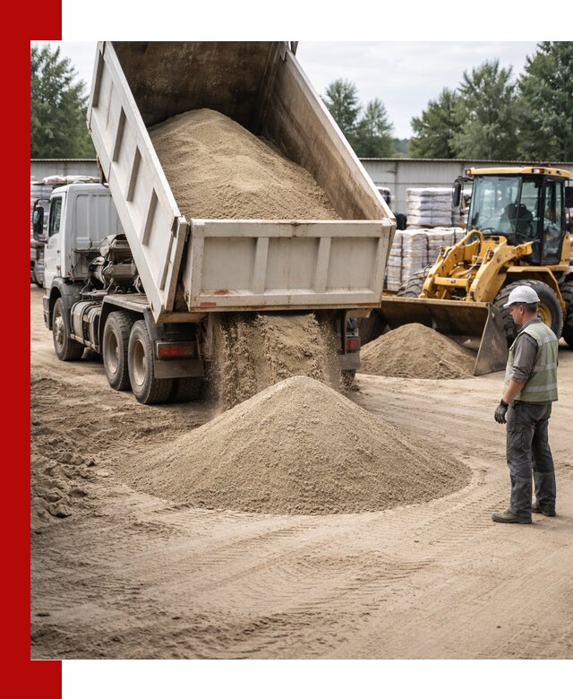 Поставка и доставка песка для бетона в Чебаркуле