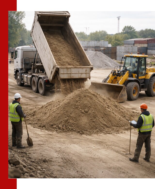 Доставка и продажа пескогрунта оптом и в розницу в Чебаркуле