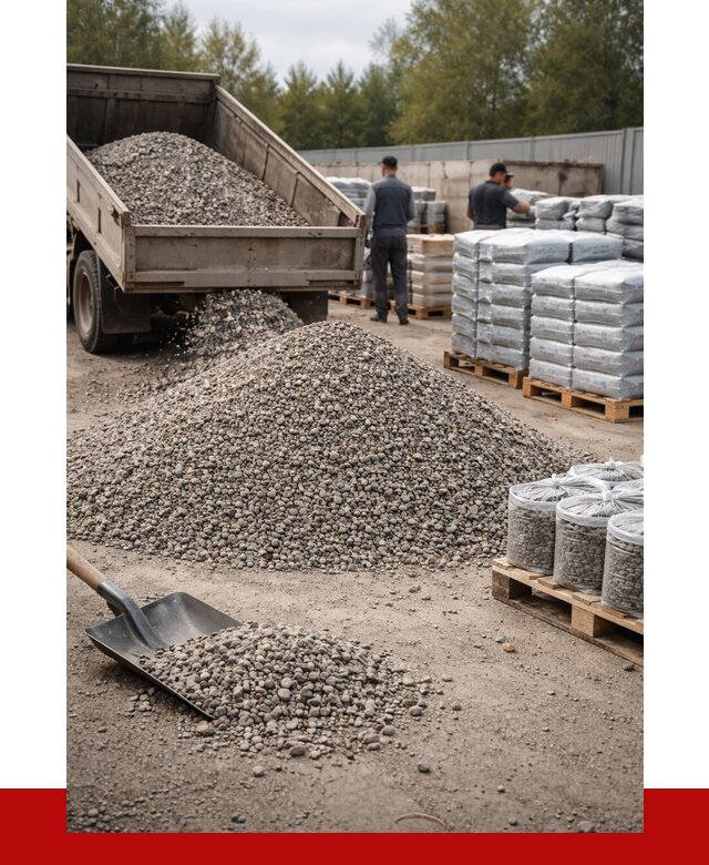 Гравий фракция 5-20 в Чебаркуле купить от 2470 р. ПРОНЕРУДЧбр