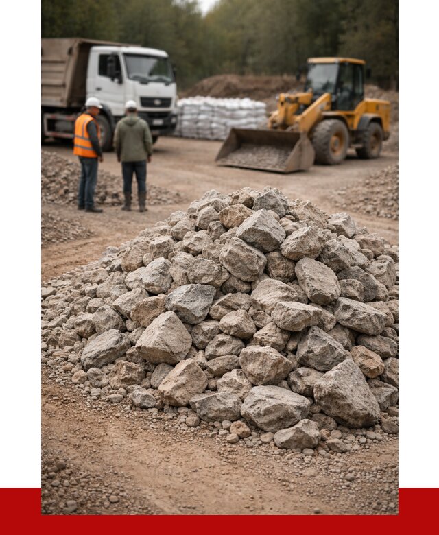 Купить бутовый камень с доставкой в Чебаркуле от 2470 р. | ПРОНЕРУДЧбр