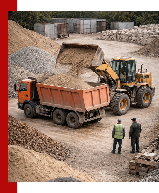 Доставка сыпучих смесей и смесей для стройки в Чебаркуле