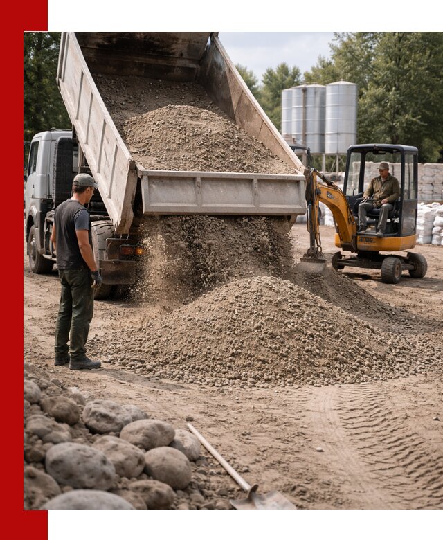Доставка ПГС С3 в Чебаркуле самосвалами и миксерами