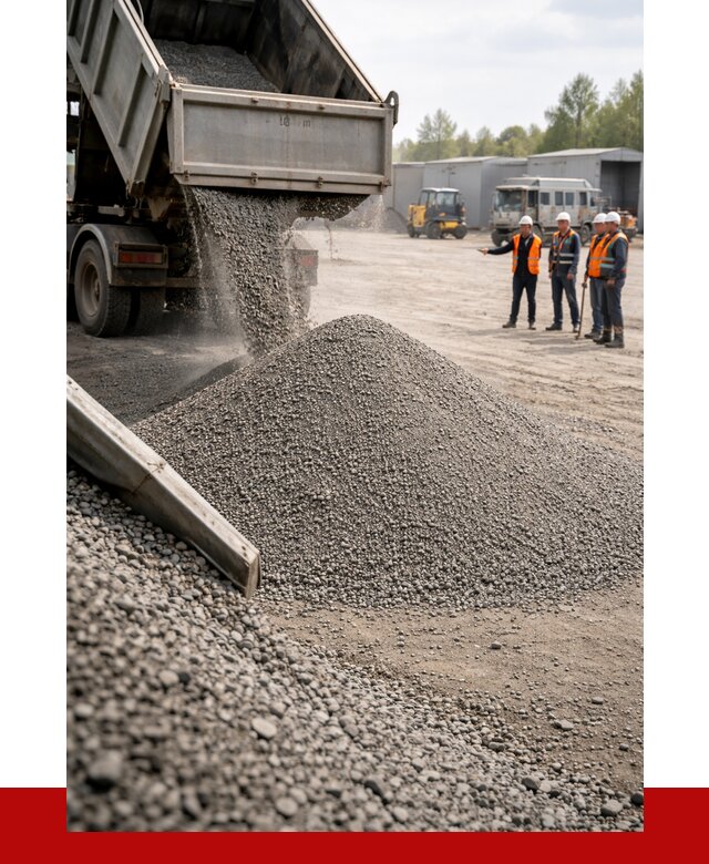 Гравийный отсев 0-5 в Чебаркуле от 1288 р. с доставкой | ПРОНЕРУДЧбр