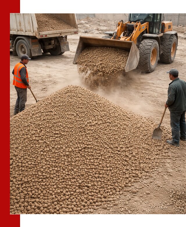 Керамзит фракция 10-20 с доставкой в Чебаркуле