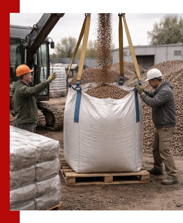 Керамзит в биг-бегах с доставкой в Чебаркуле