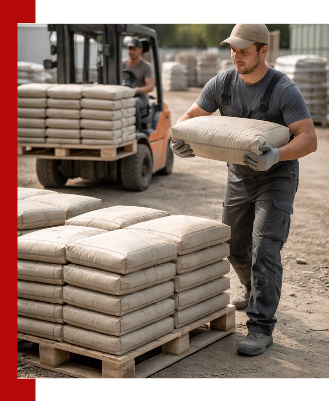 Доставка цемента в мешках оптом и в розницу в Чебаркуле