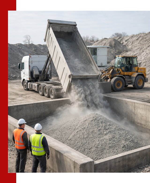 Доставка цемента навалом в Чебаркуле крупными партиями