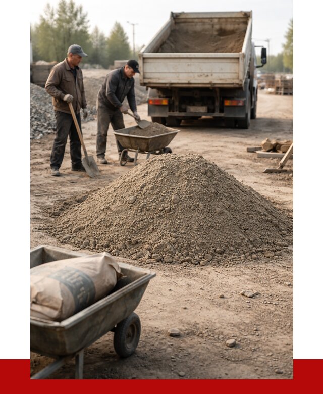 Цементно-песчаная смесь М150 в Чебаркуле от 5046 р. | ПРОНЕРУДЧбр