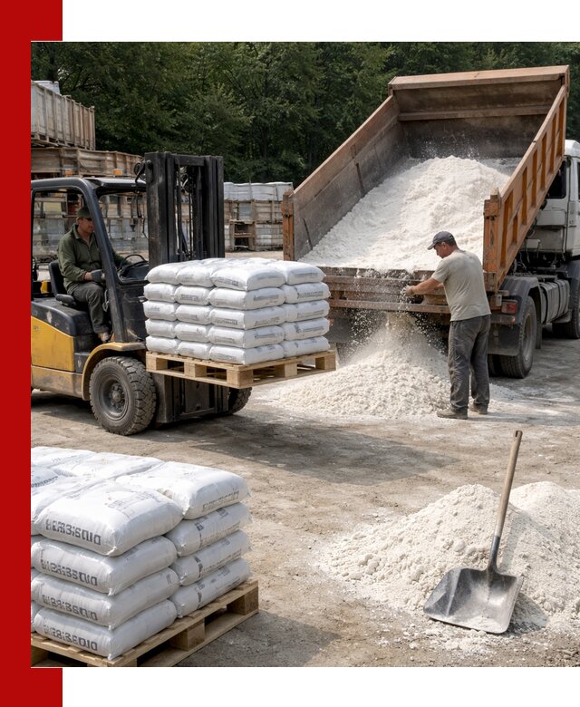 Доставка строительной извести оптом и в розницу в Чебаркуле