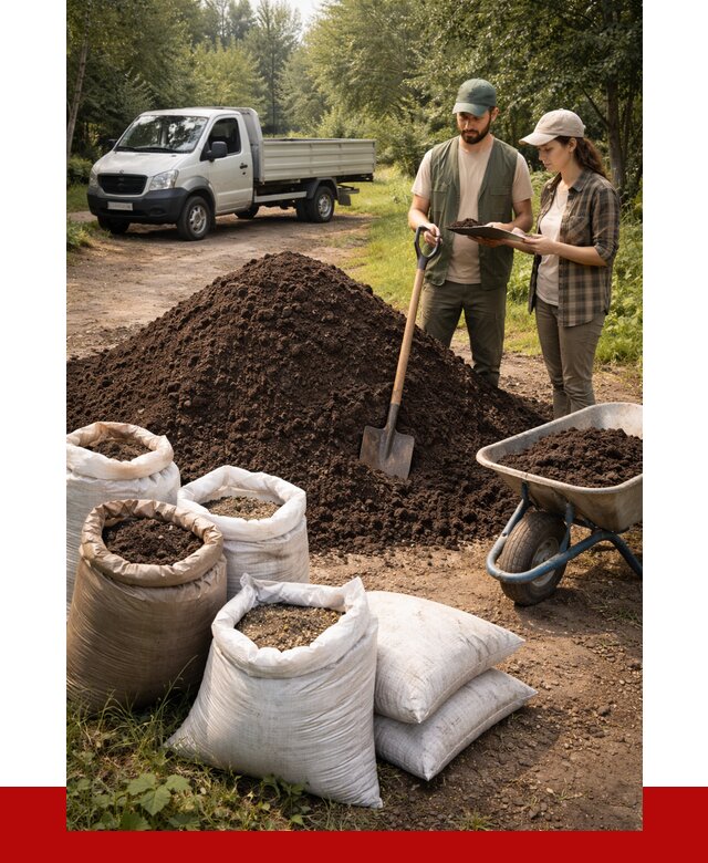 Купить грунт с доставкой в Чебаркуле от 4832 р. за м3 | ПРОНЕРУДЧбр