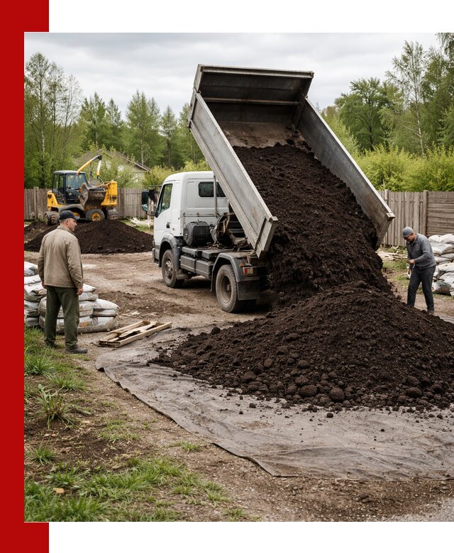 Доставка качественного почвогрунта в Чебаркуле оптом и в розницу