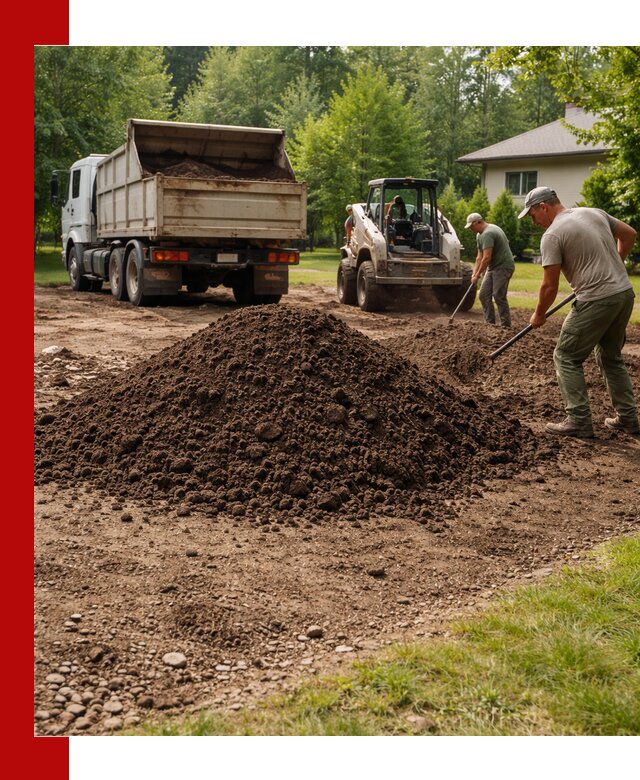 Доставка и укладка грунта для газона в Чебаркуле