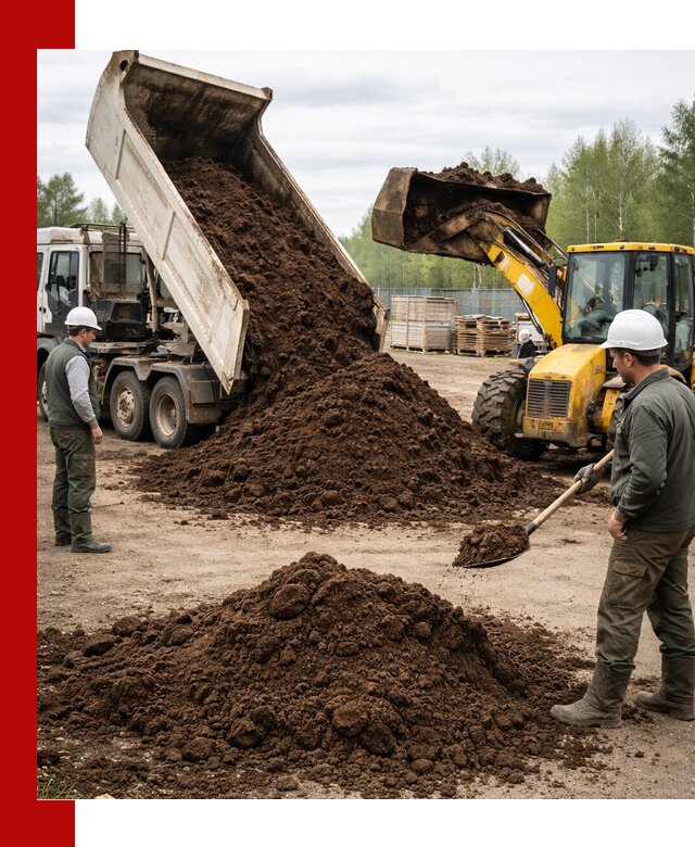 Доставка торфа оптом и в мешках в Чебаркуле