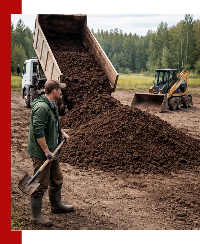 Купить верховой торф с доставкой в Чебаркуле для садоводства и растений