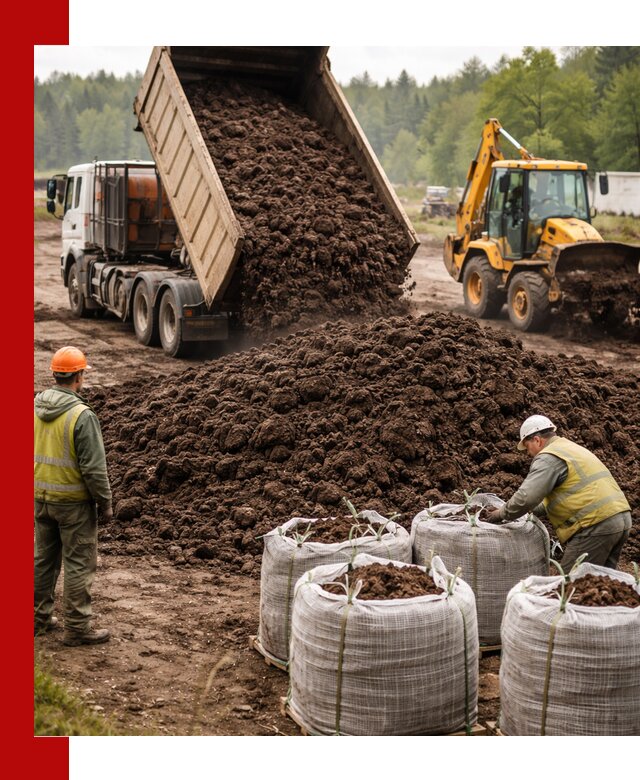 Доставка нейтрального торфа в Чебаркуле оптом и в розницу
