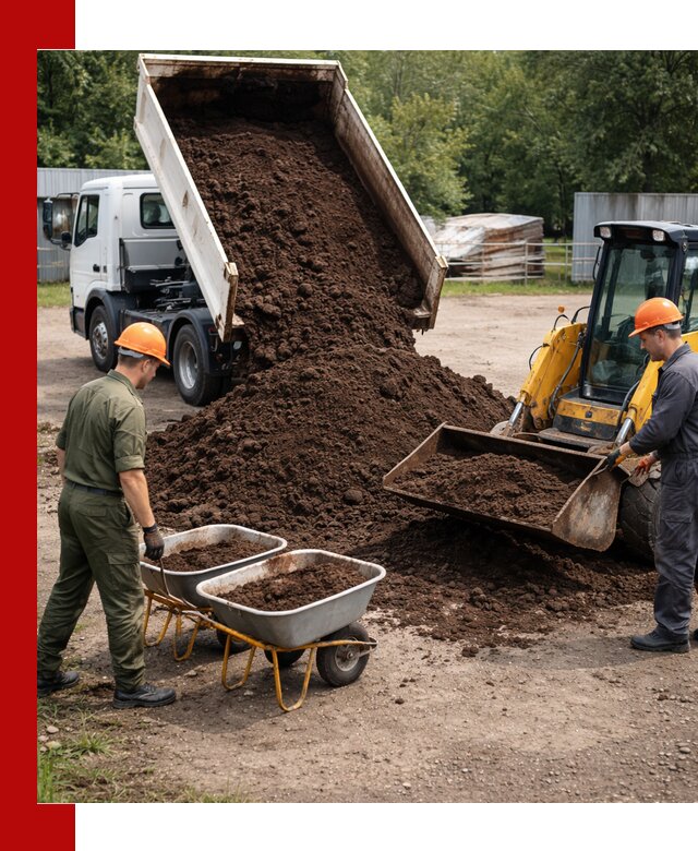 Доставка торфо-земляной смеси в Чебаркуле для огорода и ландшафта