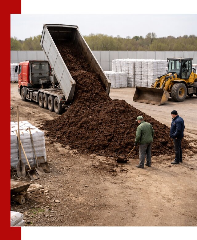 Доставка торфяных смесей оптом и в розницу в Чебаркуле