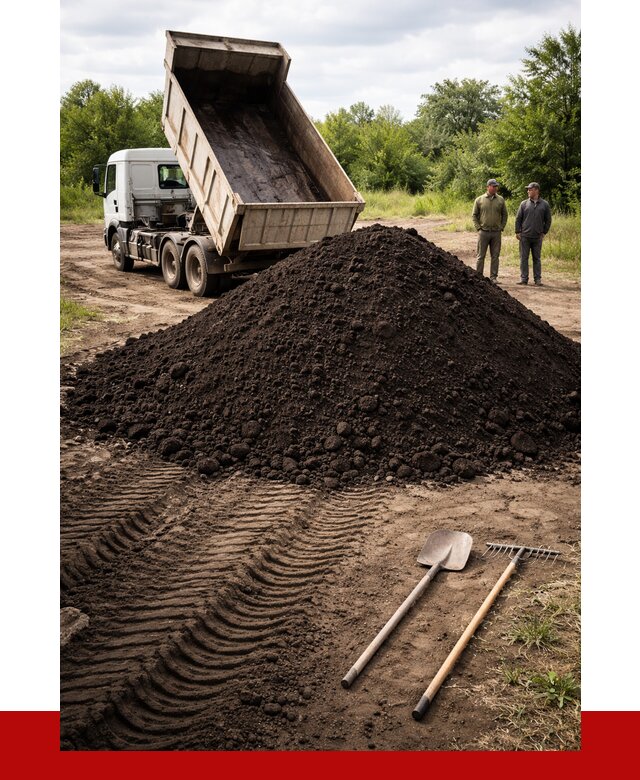Купить чернозем навалом в Чебаркуле от 1288 р. за куб | ПРОНЕРУДЧбр