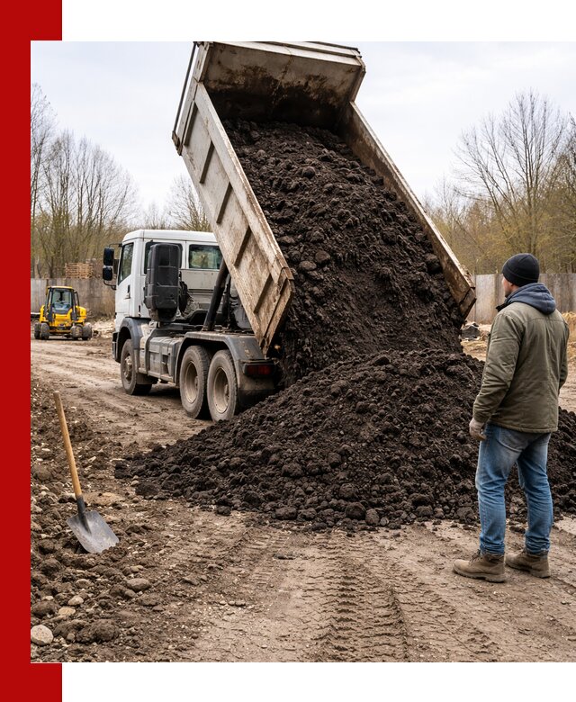Доставка чернозема навалом в Чебаркуле быстро и выгодно