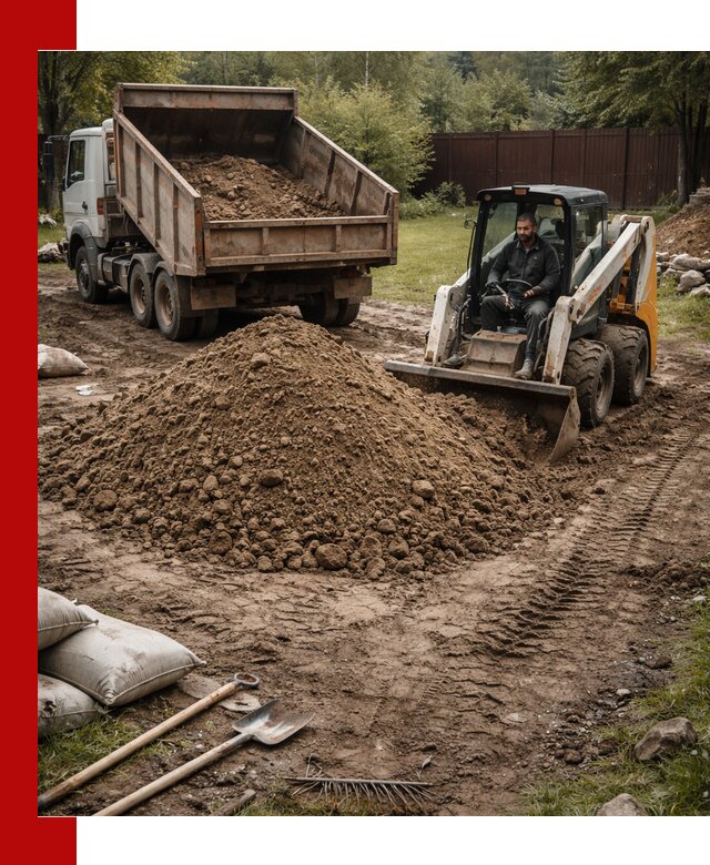 Суглинок для планировки участков в Чебаркуле с доставкой и выгрузкой