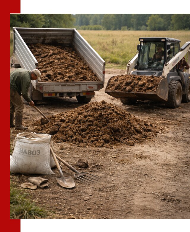 Доставка конского навоза в Чебаркуле с разгрузкой и доставкой на объект