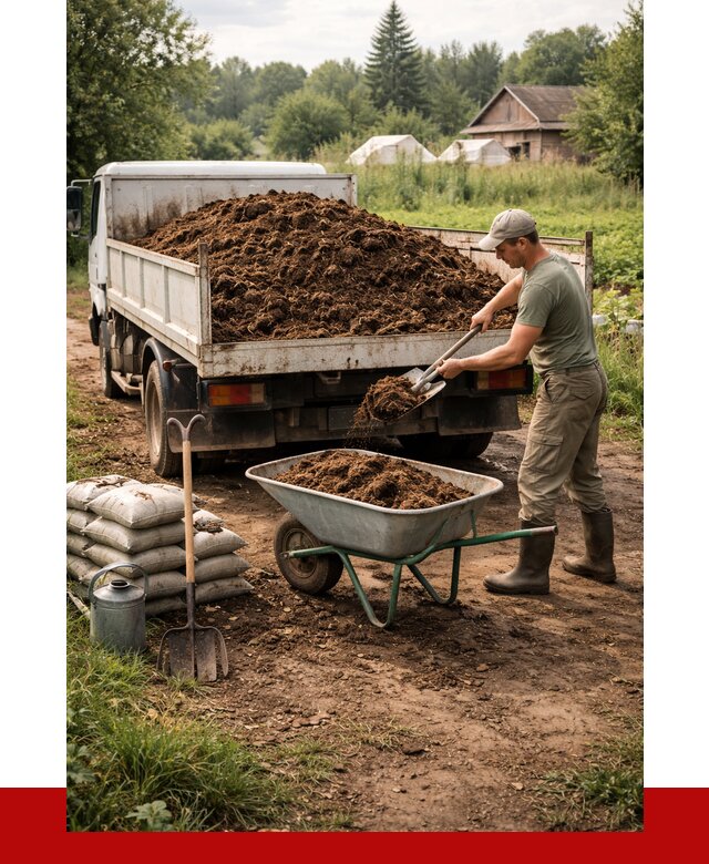 Купить коровий навоз с доставкой в Чебаркуле от 1933 р. | ПРОНЕРУДЧбр